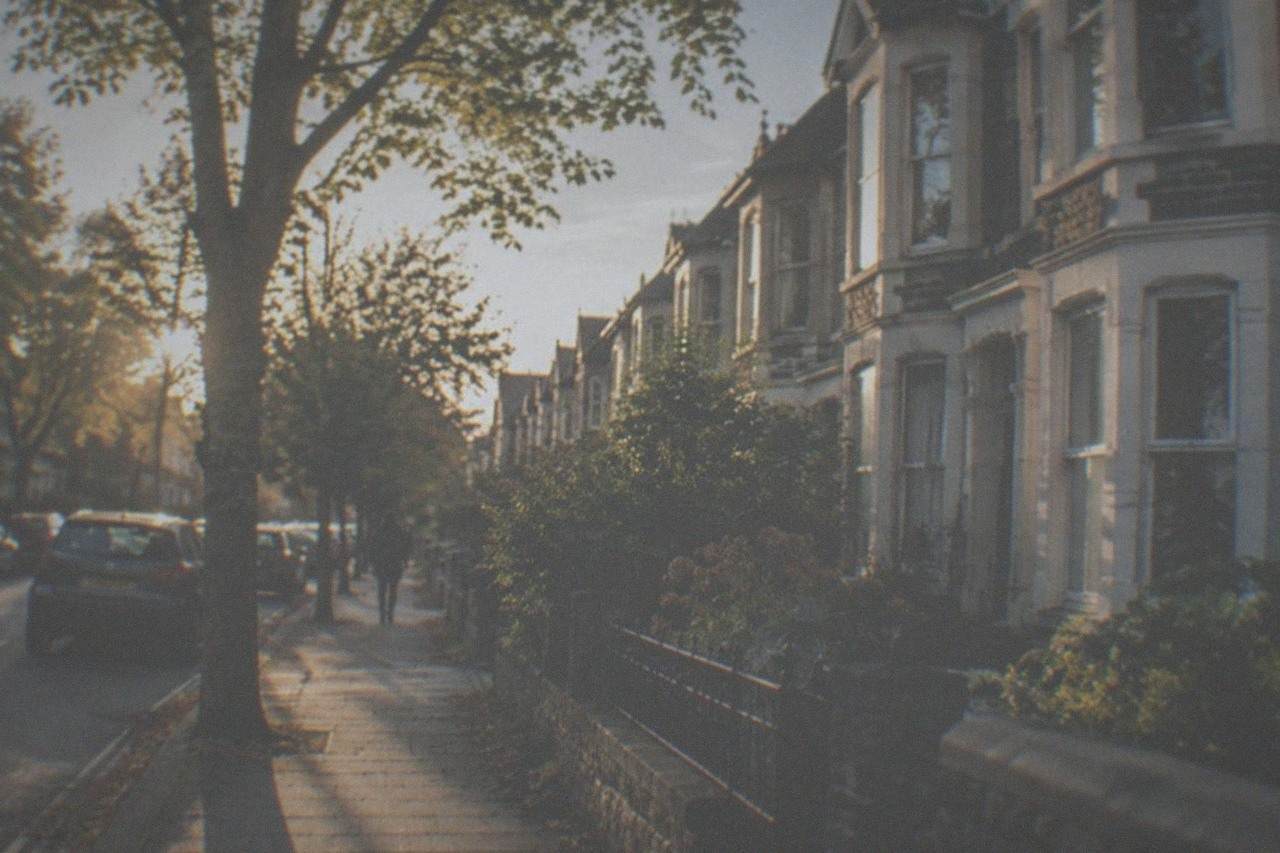 A tree-lined Victorian street of terraced houses in Pontcanna, Cardiff